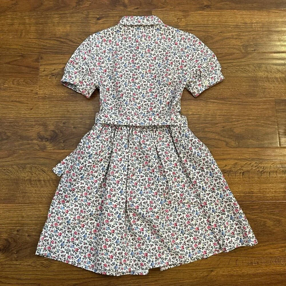 Polo Ralph Lauren floral belted shirt dress